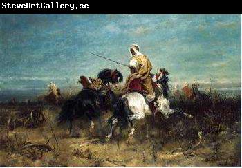 unknow artist Arab or Arabic people and life. Orientalism oil paintings  384